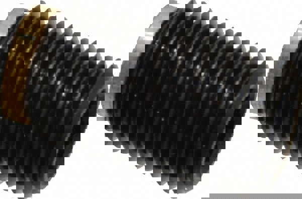 Set Screw: M12 x 1.75 x 20 mm, Soft Tip Point, Steel, Grade 5.8